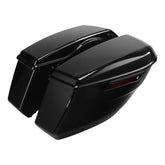 HR3 Vivid Black Touring Saddlebags for 2023+ HD Street/Road Gldie